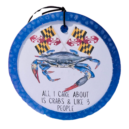 All I Care About Is Three People & Crabs - Maryland