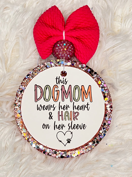 Dog Mom - Heart & Hair on her Sleeve