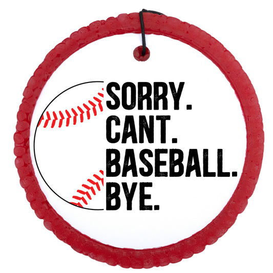 Sorry. Cant. Baseball. Bye